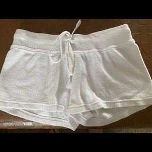 White Hard Tail Shorts